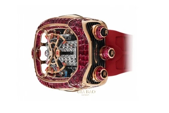 Jacob & Co Bugatti Chiron Baguette Ruby BU800.40.BR.UA.ABRUA