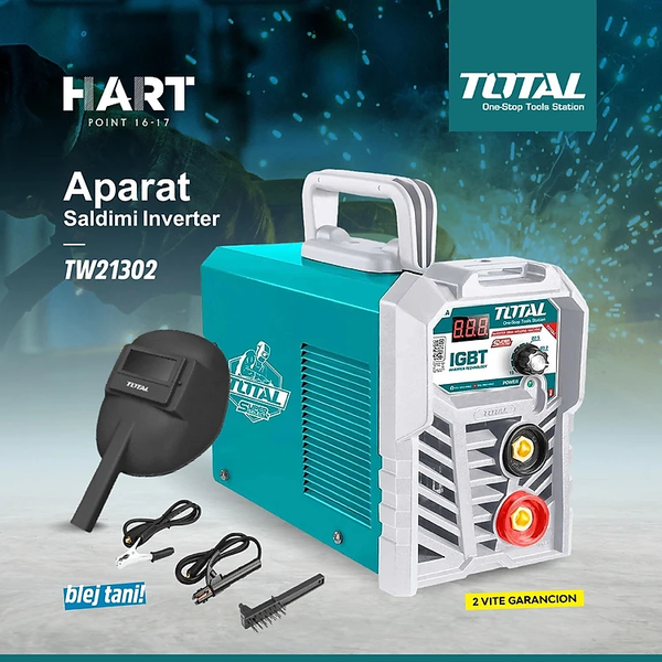 MÁY HÀN MMA INVERTER 130A TOTAL TW21302 - HÀNG CHÍNH HÃNG