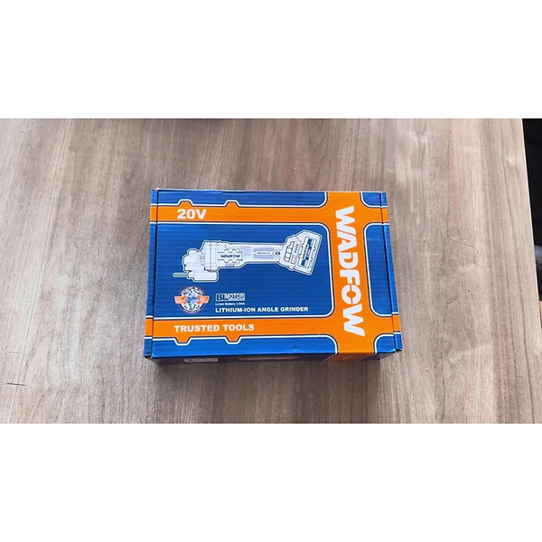 MÁY MÀI GÓC DÙNG PIN 20V (KHÔNG CHỔI THAN) WLAPM12 WADFOW (KÈM 2 PIN 3.0 AH & SẠC) - HÀNG CHÍNH HÃNG