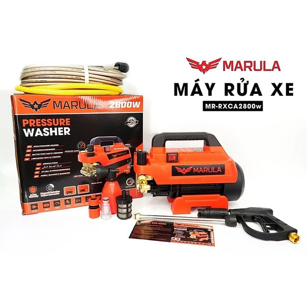 MÁY RỬA XE ÁP SUẤT CAO 2800W MR-RXCA2800w - MARULA - HÀNG CHÍNH HÃNG