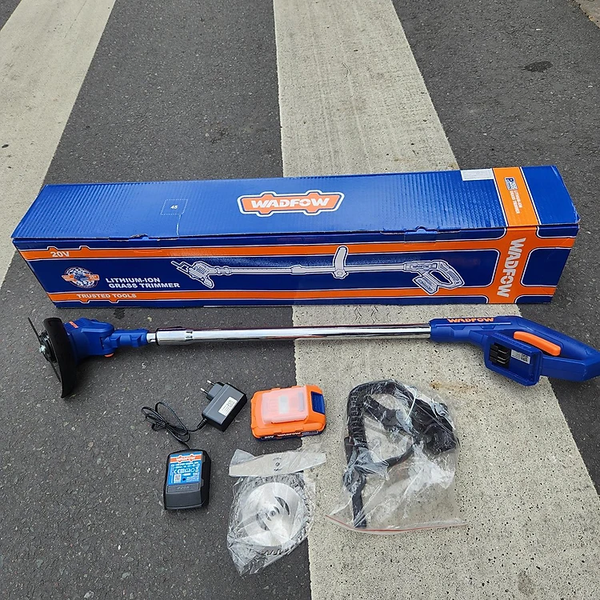 MÁY CẮT CỎ DÙNG PIN 20V WGTP511 WADFOW (KÈM 1 PIN 20V 1.5AH & 1 SẠC) - HÀNG CHÍNH HÃNG