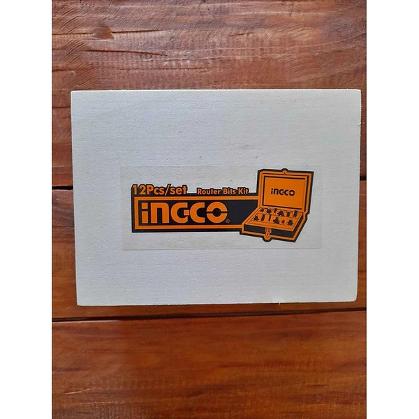BỘ 12 MŨI PHAY GỖ INGCO AKRT1201 - HÀNG CHÍNH HÃNG