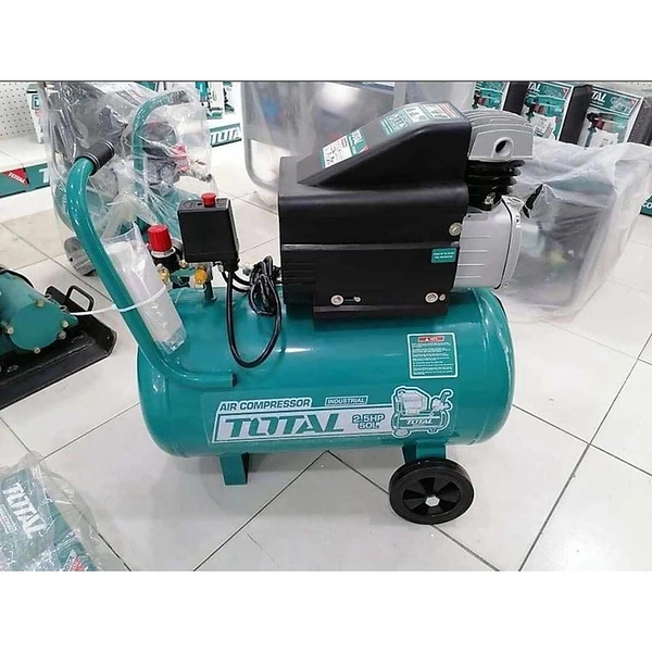 MÁY NÉN KHÍ CÓ DẦU DUNG TÍCH 50 LÍT 2.5HP TOTAL TC12550 - HÀNG CHÍNH HÃNG
