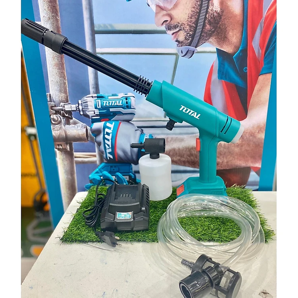 MÁY XỊT RỬA DÙNG PIN 20V (1 pin 2.0AH sạc ) TOTAL TPWLI20282 - HÀNG CHÍNH HÃNG