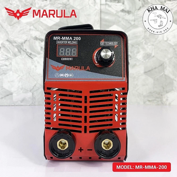 MÁY HÀN ĐIỆN TỬ MR-MMA200MINI - MARULA - HÀNG CHÍNH HÃNG