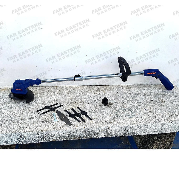 MÁY CẮT CỎ DÙNG PIN 12V cWADFOW (KÈM 1 PIN 12V 1.5AH LOẠI C, KHÔNG KÈM DÂY & ĐẦU SẠC) - HÀNG CHÍNH HÃNG