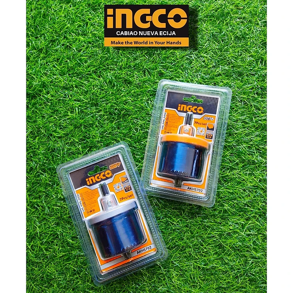 BỘ 7 MŨI KHOAN LỖ NHIỀU VÒNG 26-63MM INGCO AKHS702 - HÀNG CHÍNH HÃNG