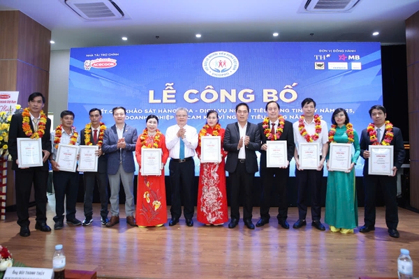 CÔNG BỐ HÀNG HÓA, DỊCH VỤ NGƯỜI TIÊU DÙNG TIN CẬY NĂM 2025