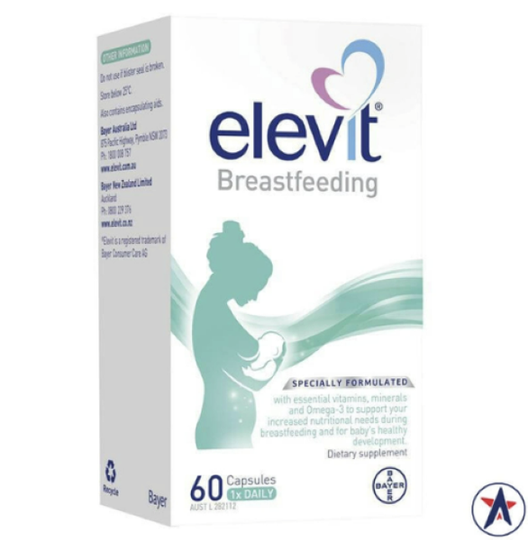 Elevit sau sinh & cho con bú Breastfeeding Multivitamin 30 viên