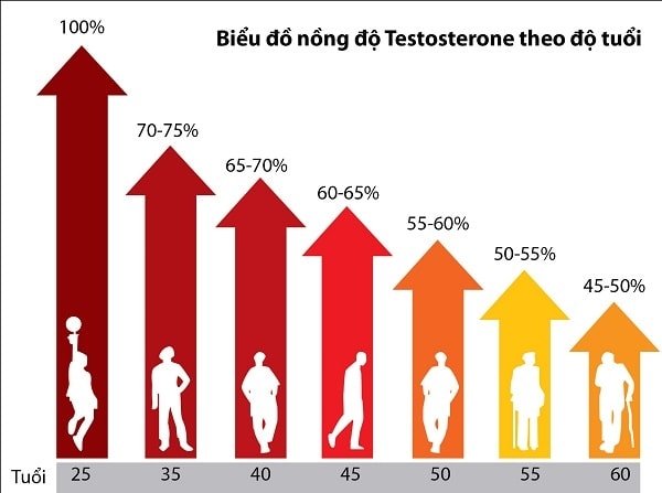 Testosterone thấp sẽ ảnh hưởng thế nào tới sức khỏe nam giới?