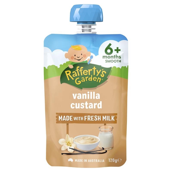 Váng sữa cho bé Rafferty's Garden Custard
