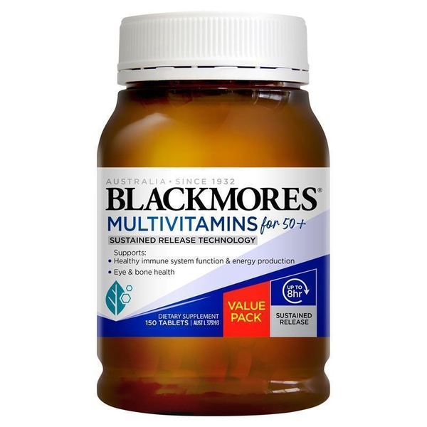 Vitamin tổng hợp cho người trên 50 tuổi Blackmores Multivitamins for 50+