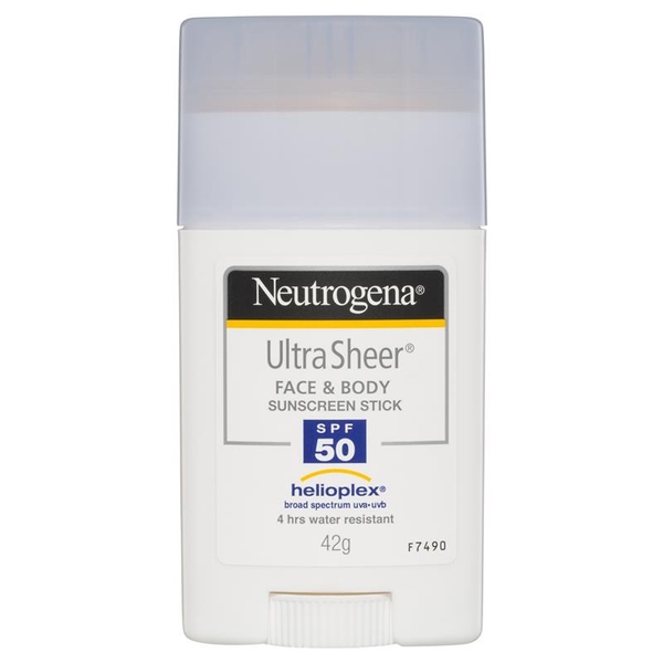 Kem chống nắng dạng sáp Neutrogena SPF50+ Ultra Sheer Face and Body Sunscreen Stick 42g