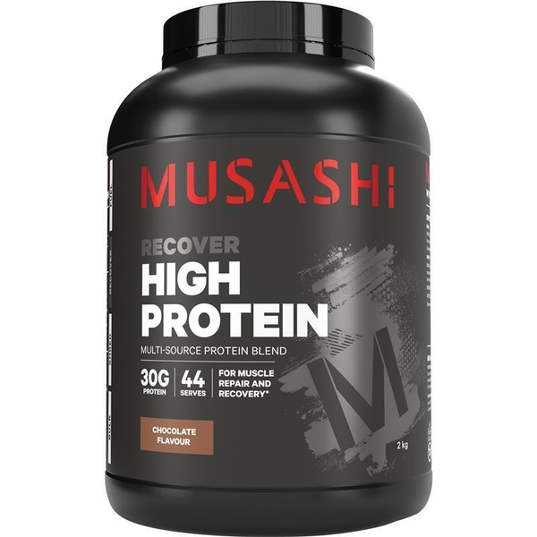 Bột bổ sung protein Musashi High Protein