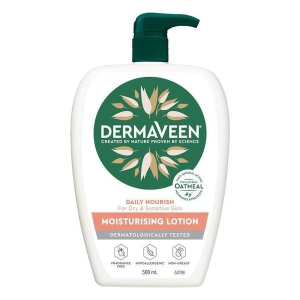 Sữa dưỡng thể dưỡng ẩm DermaVeen Daily Nourish Moisturising Lotion