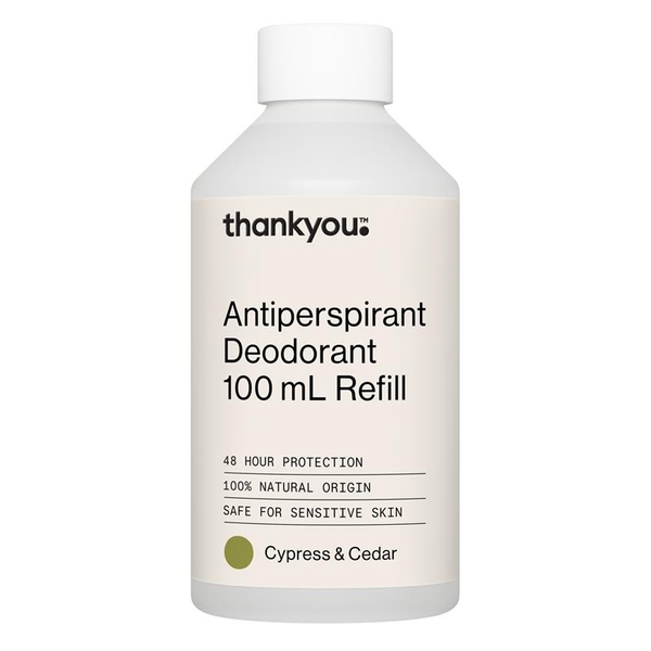Dung dịch thay thế lăn khử mùi ngăn mồ hôi Thankyou Antiperspirant Deodorant Refill