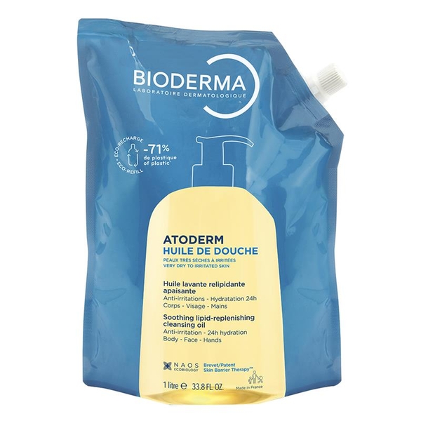 Dầu tắm dưỡng ẩm chuyên sâu Bioderma Atoderm Ultra-Nourishing Shower Oil Cleanser