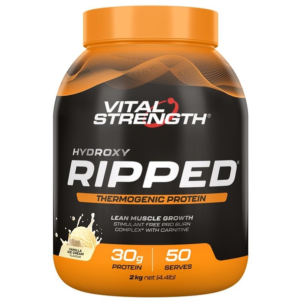 Bột đạm hỗ trợ đốt mỡ Vital Strength Hydroxy Ripped Thermogenic Protein Powder