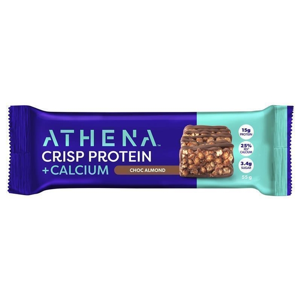 Bánh xốp bổ sung protein và canxi Athena Crisp Protein + Calcium