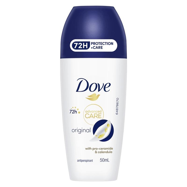 Lăn khử mùi Dove Women Advanced Care Antiperspirant Deodorant 72h Roll On
