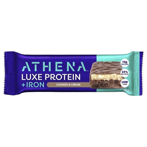 Bột bổ sung protein và sắt Athena Luxe Protein + Iron