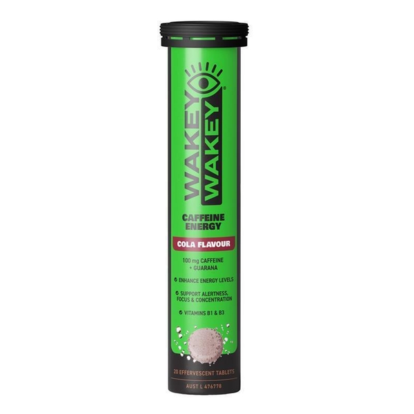 Viên sủi tăng năng lượng Wakey Wakey Caffeine Energy Effervescent Flavour