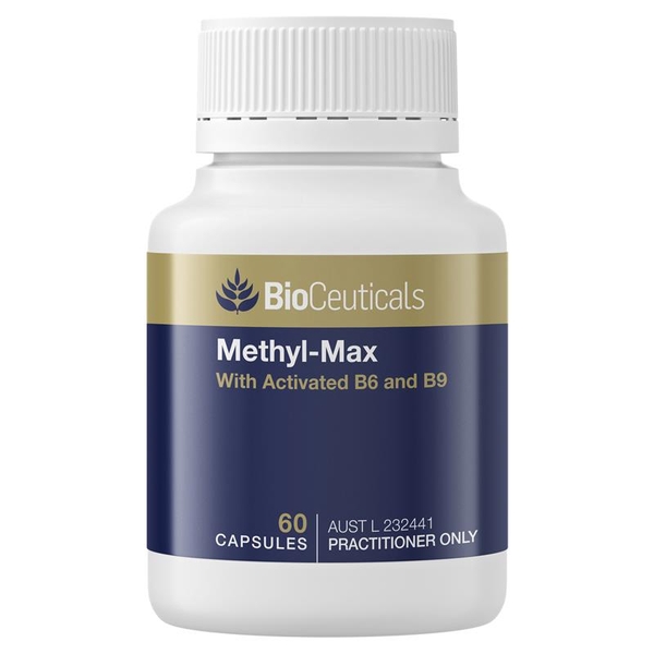 Viên uống bổ sung Axit Folic (Folate) cho mẹ bầu BioCeuticals Methyl-Max 60 viên [Pre-order]