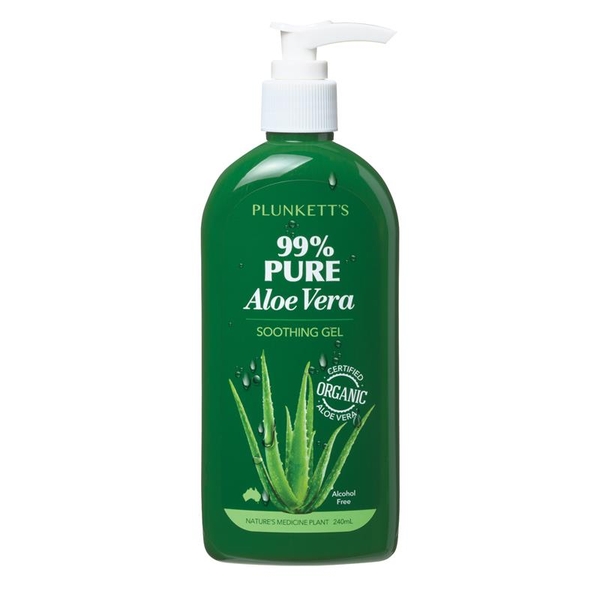 Gel làm dịu da Plunketts 99% Pure Aloe Vera Soothing Gel