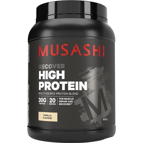 Bột bổ sung protein Musashi High Protein