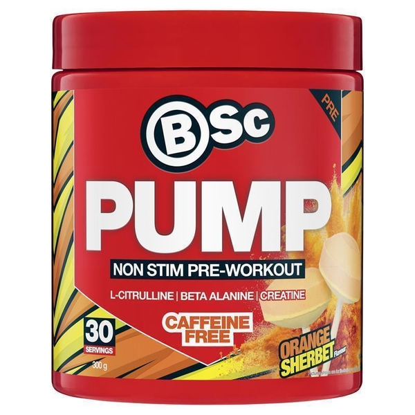 Bột uống tăng sức mạnh không chất kích thích BSc Pump Non Stim Pre-Workout