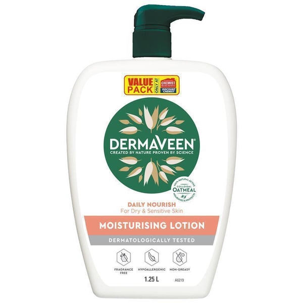 Sữa dưỡng thể dưỡng ẩm DermaVeen Daily Nourish Moisturising Lotion