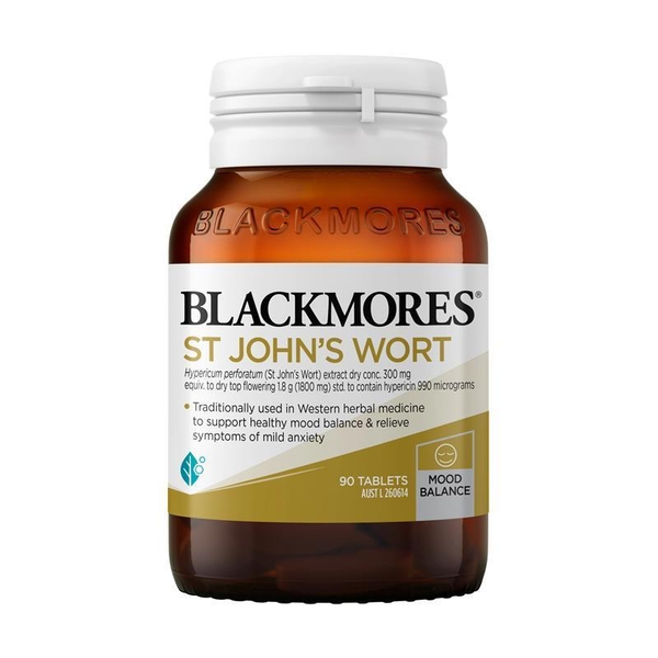 Viên uống hỗ trợ tinh thần Blackmores St John's Wort 90 viên