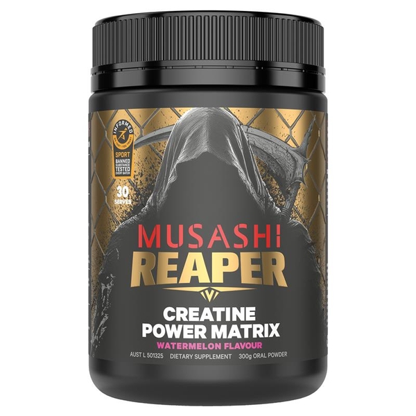 Bột uống hỗ trợ tăng sức mạnh Musashi Reaper Creatine Power Matrix