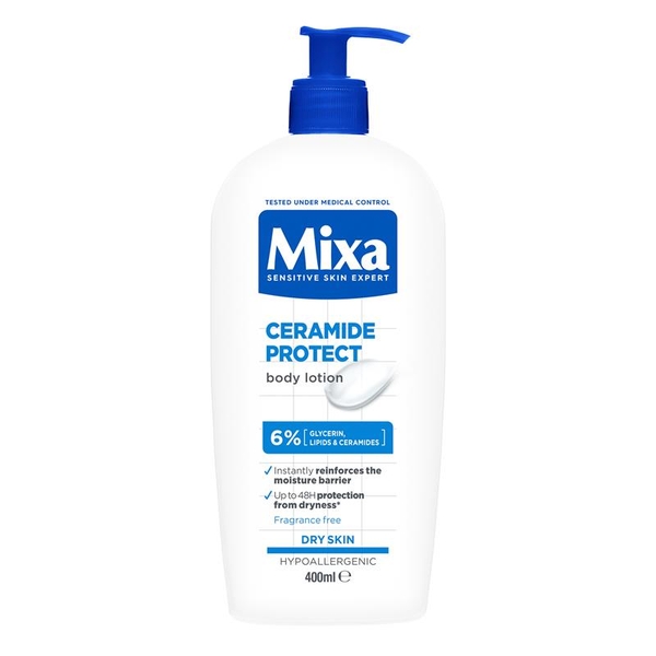 Sữa dưỡng thể bảo vệ da Mixa Ceramide Protect Body Lotion