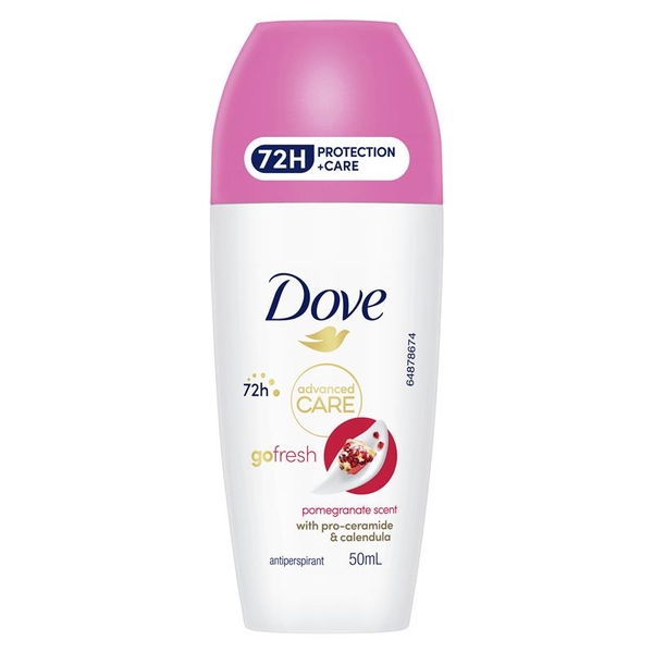 Lăn khử mùi Dove Women Advanced Care Antiperspirant Deodorant 72h Roll On