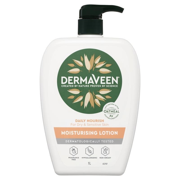 Sữa dưỡng thể dưỡng ẩm DermaVeen Daily Nourish Moisturising Lotion