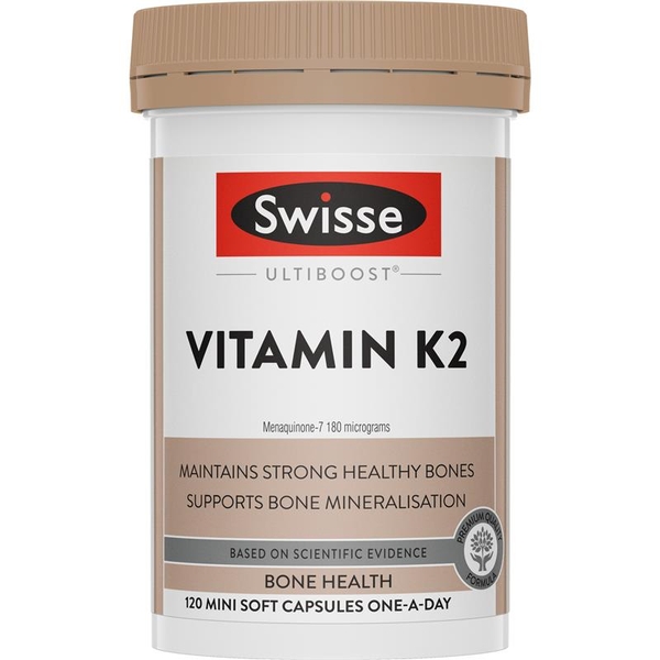Viên uống bổ sung Vitamin K2 Swisse Ultiboost Vitamin K2
