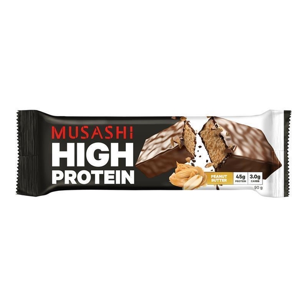 Thanh bổ sung protein Musashi High Protein Bar