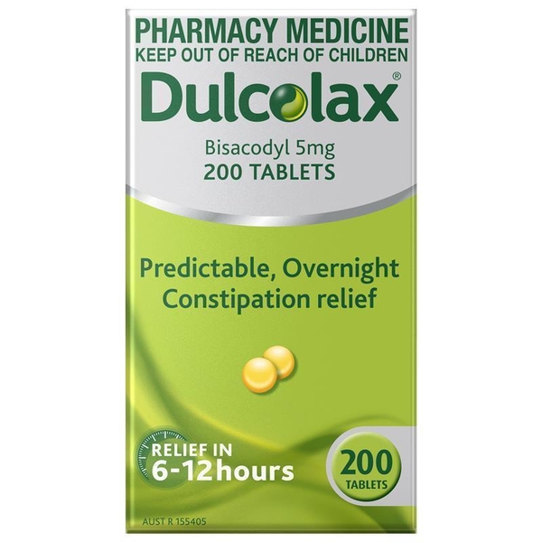 Viên uống nhuận tràng Dulcolax Laxatives 5mg