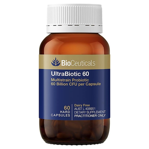 Viên uống bổ sung men tiêu hoá BioCeuticals UltraBiotic 60 tỷ CFU