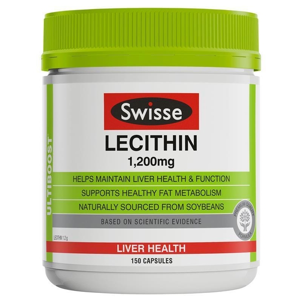 Viên mầm đậu nành Úc Swisse Lecithin 1200mg | Ausmart.vn