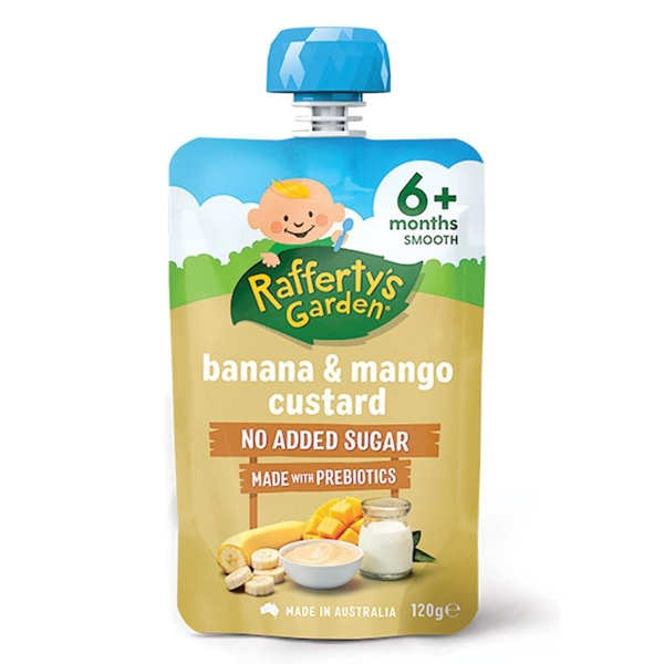 Váng sữa cho bé Rafferty's Garden Custard