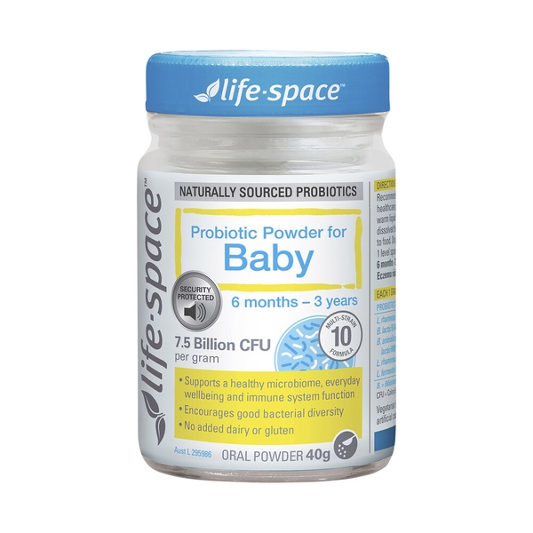 Men vi sinh Úc cho bé Life Space Probiotic Powder for Baby 40g