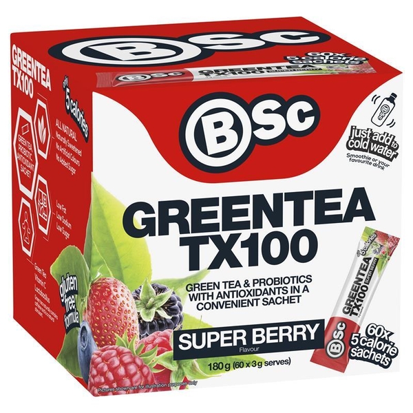 Bột trà xanh hỗ trợ tăng cường chuyển hóa BSc Green Tea TX100