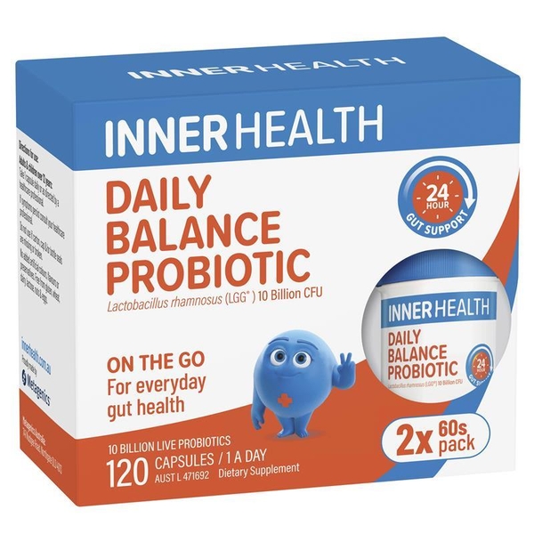 Viên uống men vi sinh Inner Health Daily Balance Probiotic