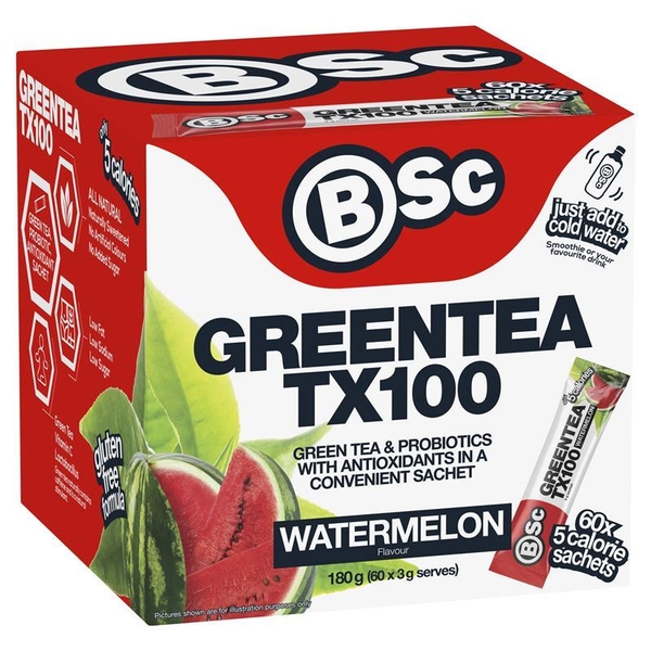 Bột trà xanh hỗ trợ tăng cường chuyển hóa BSc Green Tea TX100