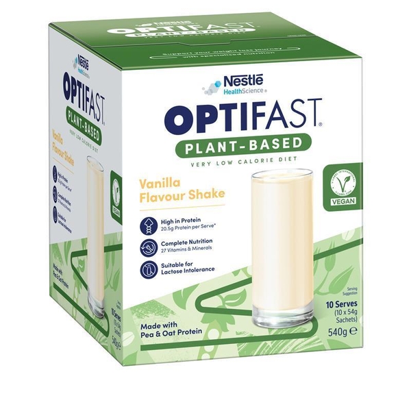 Sữa lắc giảm cân gốc thực vật Optifast VLCD Plant Based Shake