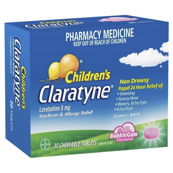 Siro giảm dị ứng và viêm mũi dị ứng cho trẻ em Claratyne Children’s Hayfever & Allergy Relief