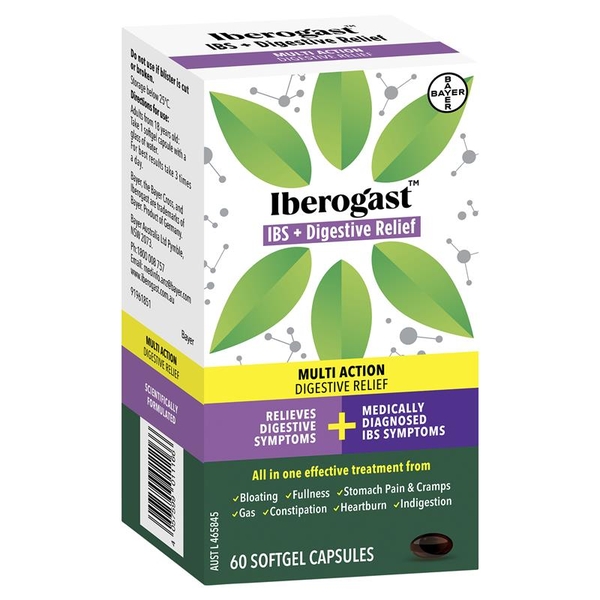 Dung dịch uống hỗ trợ tiêu hóa và hội chứng ruột kích thích Iberogast IBS + Digestive Health Relief