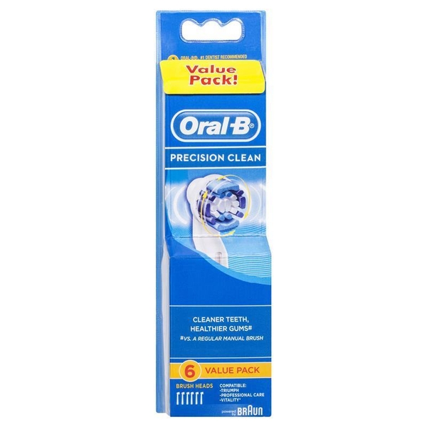 Đầu bàn chải điện Oral B Precision Clean bộ 6 đầu